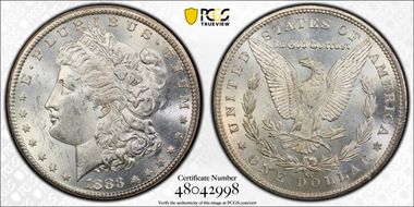 1883-CC $1 MS61