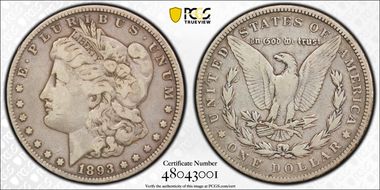 1893 $1 F12
