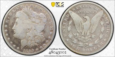 1893-O $1 N1