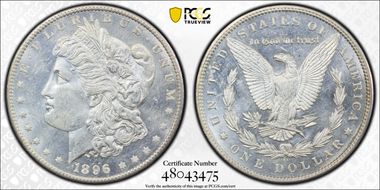 1896-O $1 MS62PL