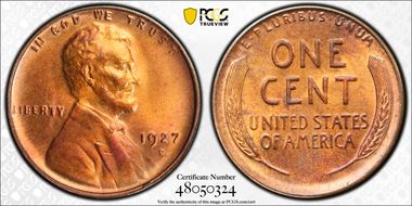 1927-D 1C MS65RB