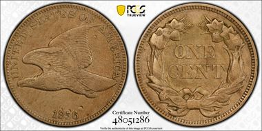 1856 1C Flying Eagle PR1