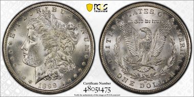 1899-O $1 MS64
