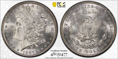 1897 $1 MS63