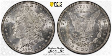 1879 $1 MS62