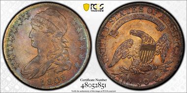 1808 50C O-102a MS63