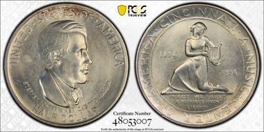 1936 50C Cincinnati MS64