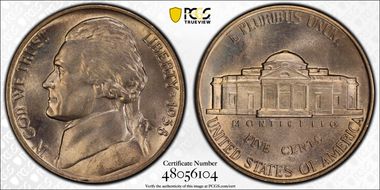 1938 5C DDO FS-101 MS65FS