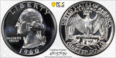 1960 25C PR68