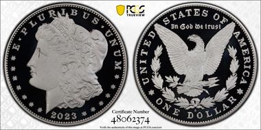 2023-S $1 Morgan Dollar PR70DCAM