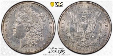 1895-S $1 AU53