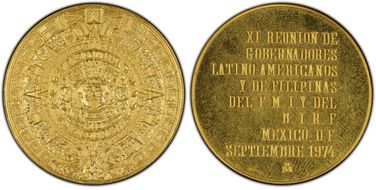 1974-Mo Medal 11th Meeting of FMI and BIRF Governors Au SP66