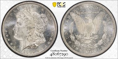 1882-S $1 MS64