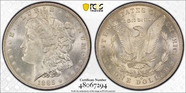 1885-O $1 MS63