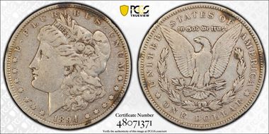 1894 $1 F15