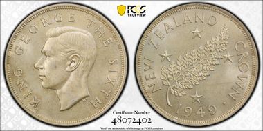 1949 Crown KM-22  Ag MS64