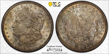 1921-D $1 MS65