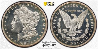 1899 $1 PR65