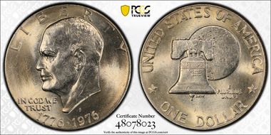 1976-D $1 Type 2 MS64