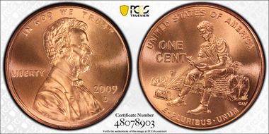 2009-D 1C Lincoln-Formative Years MS67RD
