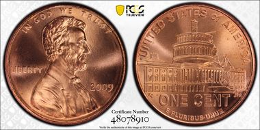 2009 1C Lincoln-Presidency MS67RD