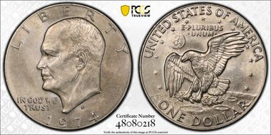 1974-D $1 MS63