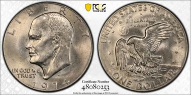 1974-D $1 MS63