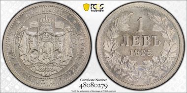 1925 Lev KM-37 Brussels MS66