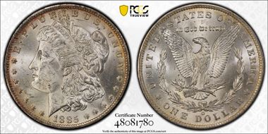 1885-O $1 MS63