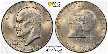 1976-D $1 Type 1 MS64