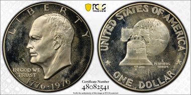 1976-S $1 Clad Type 1 PR67