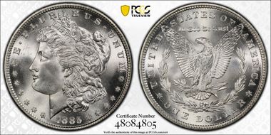 1885 $1 MS67