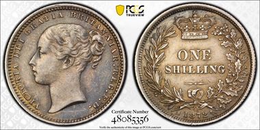 1872 Shil S-3906A AU50