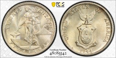 1944-D 20C MS63