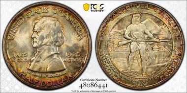 1925 50C Fort Vancouver MS67