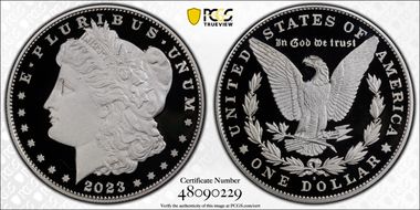 2023-S $1 Morgan Dollar PR69DCAM