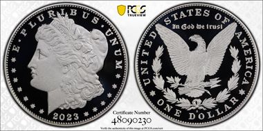 2023-S $1 Morgan Dollar PR70DCAM