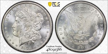 1878-CC $1 MS63