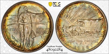 1926-S 50C Oregon MS68