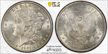 1901-O $1 MS66