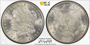 1882-CC $1 GSA Hoard MS65