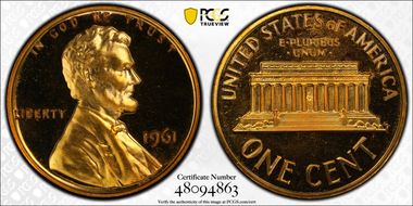 1961 1C PR67CAM