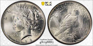 1928 $1 MS64