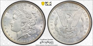 1883 $1 MS65