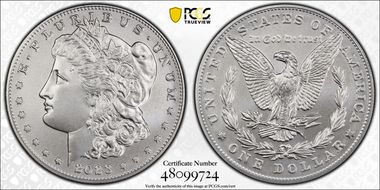 2023 $1 Morgan Dollar MS69