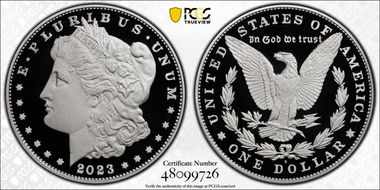 2023-S $1 Morgan Dollar PR70DCAM