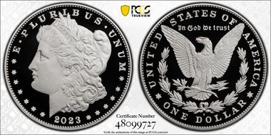 2023-S $1 Morgan Dollar PR70DCAM