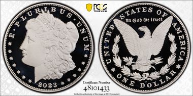 2023-S $1 Morgan Dollar PR70DCAM