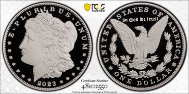 2023-S $1 Morgan Dollar PR70DCAM
