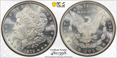 1879 $1 MS63